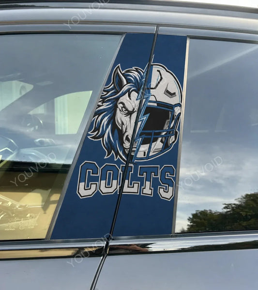 Indianapolis Colts Car Pillar Wrap - Universal Fit