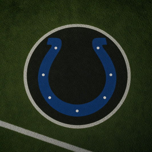 Indianapolis Colts Football Car Door Projector Light grass scene