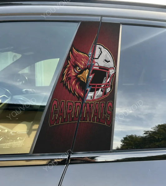 Arizona Cardinals Car Pillar Wrap - Universal Fit