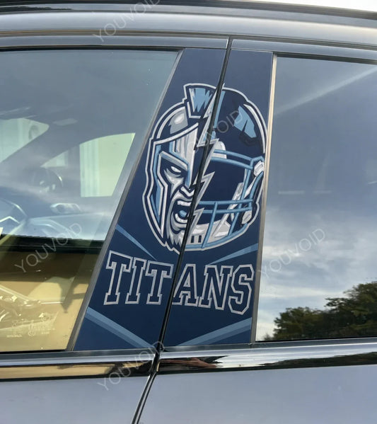 Tennessee Titans Car Pillar Wrap - Universal Fit