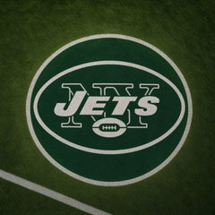 New York Jets Football Car Door Projector Light grass scene