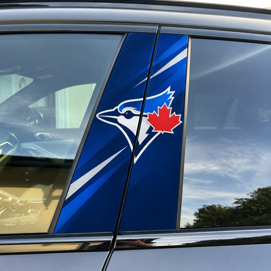 Toronto Blue Jays Car Pillar Wrap - Universal Fit
