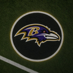 Baltimore Ravens Football Car Door Projector Light grass scene