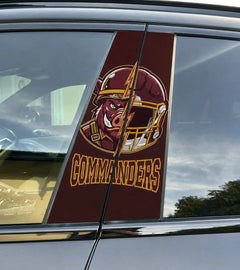 Washington Commanders Car Pillar Wrap - Universal Fit - 1