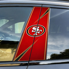 San Francisco 49ers Car Pillar Wrap - Universal Fit - 1