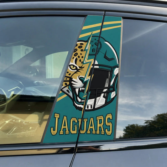 Jacksonville Jaguars Car Pillar Wrap - Universal Fit - 2