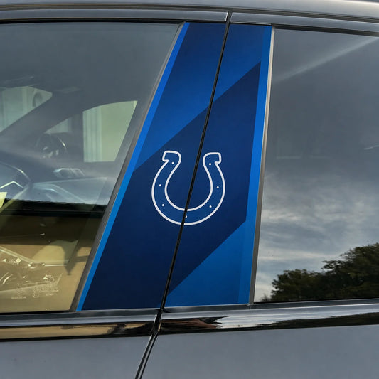 Indianapolis Colts Car Pillar Wrap - Universal Fit - 1