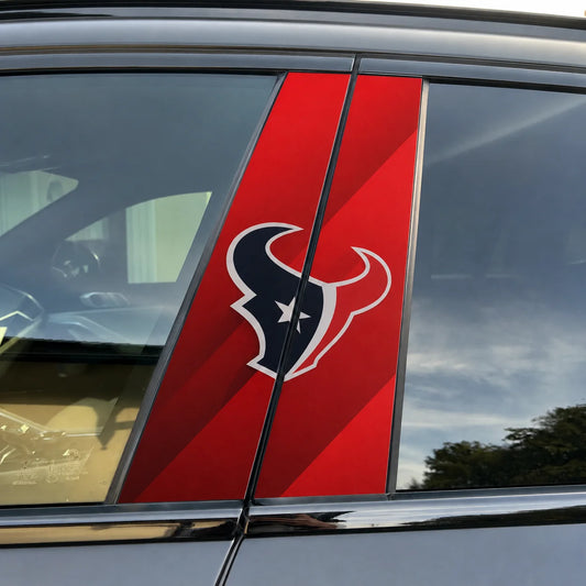 Houston Texans Car Pillar Wrap - Universal Fit - 1