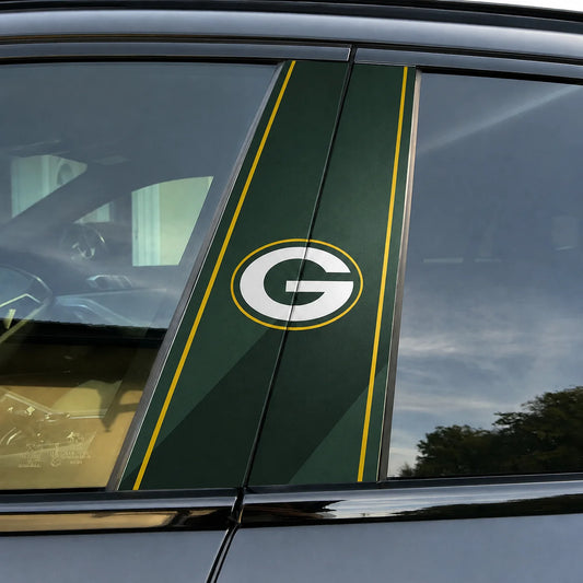 Green Bay Packers Car Pillar Wrap - Universal Fit - 1