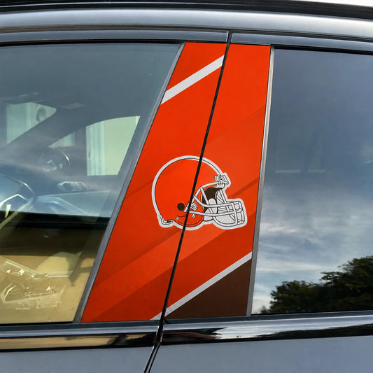 Cleveland Browns Car Pillar Wrap - Universal Fit - 1