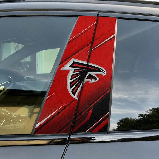 Atlanta Falcons Car Pillar Wrap - Universal Fit - 1