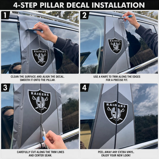 Car pillar wrap installation guide
